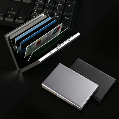 Portafoglio in metallo con blocco RFID | CARDITKA