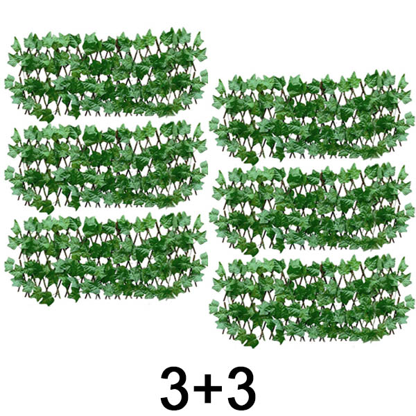 3x Recinzione decorativa e pratica per terrazza e giardino | GREENFENCE 1+1 GRATIS