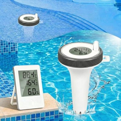 Termometro da piscina wireless - Portata 60 m, IP67, Display interno | POOLMETER