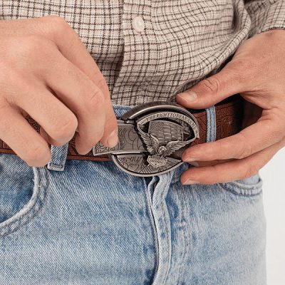 Cintura in pelle con coltello nascosto | KOWORA